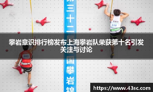 攀岩意识排行榜发布上海攀岩队荣获第十名引发关注与讨论